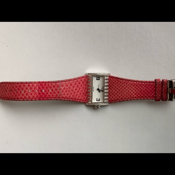 Pippo Perez Diamond watch pink leather women’s main image 4